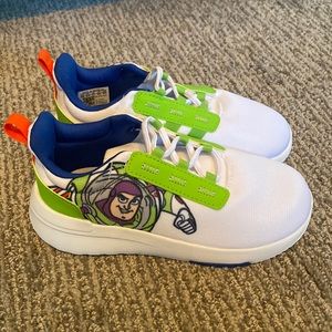 Disney adidas Buzz Lightyear tennis shoes. Never worn. Without tags & box.